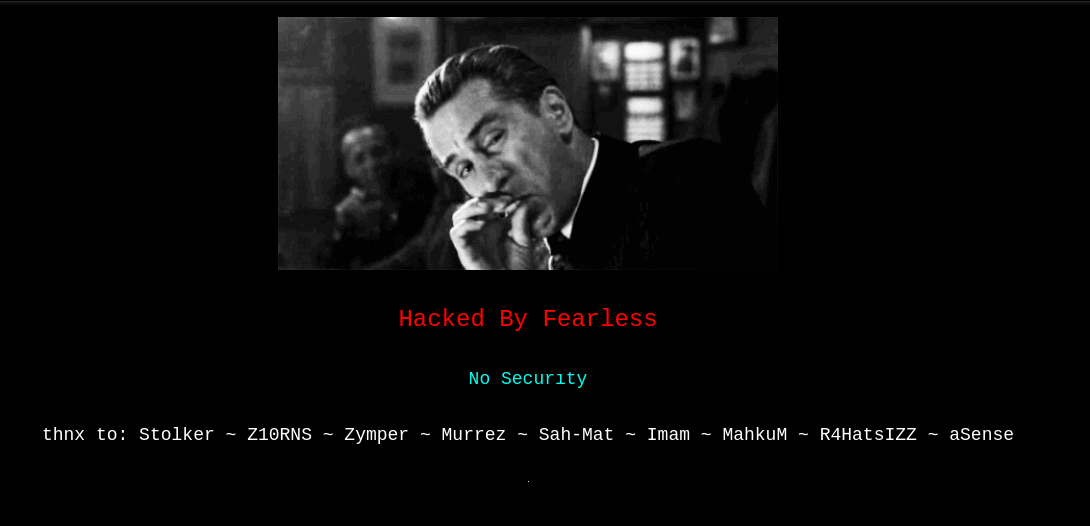 WSO site hacked